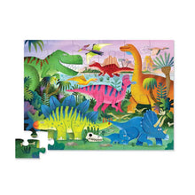 Afbeelding in Gallery-weergave laden, Crocodile Creek vloerpuzzel Dinoland - 36 stukjes