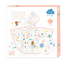 Afbeelding in Gallery-weergave laden, Djeco regencape maat Small (3-5 jaar) - Cats - DD04670