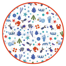 Afbeelding in Gallery-weergave laden, Djeco regencape maat Small (3-5 jaar) - Ocean - DD04672