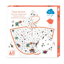 Afbeelding in Gallery-weergave laden, Djeco regencape maat Large (5-7 jaar) - Superhero - DD04682