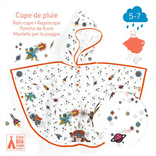 Afbeelding in Gallery-weergave laden, Djeco regencape maat Large (5-7 jaar) - Superhero - DD04682