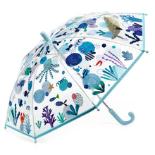 Afbeelding in Gallery-weergave laden, Djeco paraplu small Zee onderwaterwereld - DD04727
