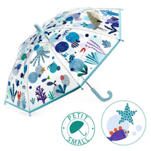 Afbeelding in Gallery-weergave laden, Djeco paraplu small Zee onderwaterwereld - DD04727