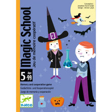 Afbeelding in Gallery-weergave laden, Djeco kaartspel 5+ Magic School - DJ05144
