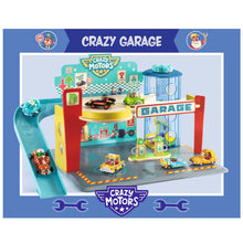 Afbeelding in Gallery-weergave laden, Djeco Crazy Motors houten garage - DJ05495