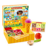 Afbeelding in Gallery-weergave laden, Djeco houten Paul en Cerise ijskraam - DJ06611