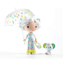 Afbeelding in Gallery-weergave laden, Djeco Tinyly figuur / poppetje 7,5 cm Prunelle & Bianca - DJ06961