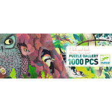 Afbeelding in Gallery-weergave laden, Djeco Gallery puzzel 1000 stukjes - Uilen en vogels - DJ07644