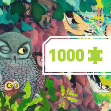 Afbeelding in Gallery-weergave laden, Djeco Gallery puzzel 1000 stukjes - Uilen en vogels - DJ07644