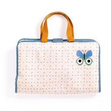 Afbeelding in Gallery-weergave laden, Djeco Pomea draagbare luiertas - Blue Fly - DJ07851