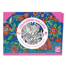 Afbeelding in Gallery-weergave laden, Djeco Colouring Gallery posters om in te kleuren - Bloemen - DJ08692