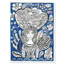 Afbeelding in Gallery-weergave laden, Djeco Colouring Gallery posters om in te kleuren - Bloemen - DJ08692