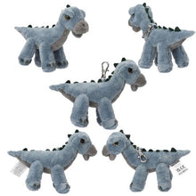 Afbeelding in Gallery-weergave laden, Ferre VDH 💙 Depesche Dino World knuffel dino hanger - 13393 / BLAUW