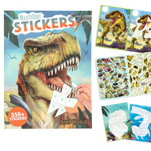 Afbeelding in Gallery-weergave laden, Depesche Dino World nummer stickers - 13243