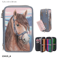 Afbeelding in Gallery-weergave laden, Depesche Miss Melody 3-vaks etui met 3Deffect - 13415
