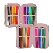 Afbeelding in Gallery-weergave laden, Depesche Miss Melody 3-vaks etui met paardenhoofd - 13975