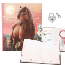 Afbeelding in Gallery-weergave laden, Depesche Miss Melody dagboek met stickers, motief 2 Miss Melody dagboek met stickers - 13889