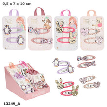 Afbeelding in Gallery-weergave laden, Depesche Princess Mimi haarspeldjes glitter - 13249