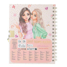 Afbeelding in Gallery-weergave laden, Depesche TOPModel dagboek met slot en armband - 13269