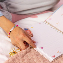 Afbeelding in Gallery-weergave laden, Depesche TOPModel dagboek met slot en armband - 13269