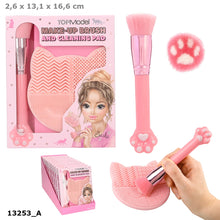 Afbeelding in Gallery-weergave laden, Fenna Leendertse ❤️ Depesche TOPModel kwast en cleaning pad Kitty BEAUTY and ME - 13253