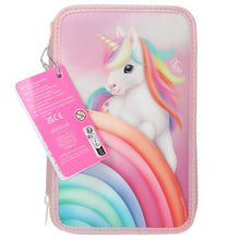 Afbeelding in Gallery-weergave laden, Depesche unicorn Ylvi 3-vaks etui - 13278