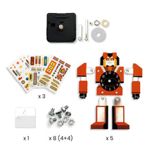 Afbeelding in Gallery-weergave laden, Djeco Do it yourself - knutselset Robotime klok - DJ07984