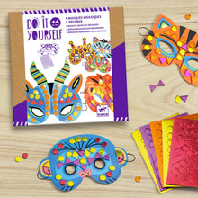 Afbeelding in Gallery-weergave laden, Djeco Do it yourself - knutselset dierenmaskers 4+ - DJ07900