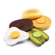 Afbeelding in Gallery-weergave laden, Djeco hamburger menu speelset Kelly & Johnny - DJ05505