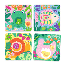 Afbeelding in Gallery-weergave laden, Djeco kleuren met water - Magisch inkleuren. Kiekeboe! Babydieren uit de tuin - DJ00953