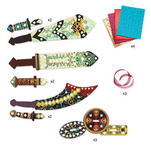 Afbeelding in Gallery-weergave laden, Djeco knutselset zwaarden Like a Pirate - DJ07902