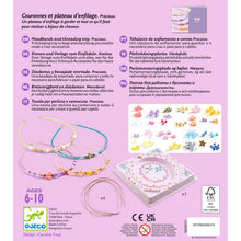 Afbeelding in Gallery-weergave laden, Djeco kralenrijgbord en diademen - Waardevol Precious - DJ09837