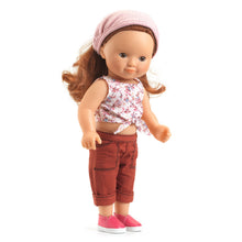 Afbeelding in Gallery-weergave laden, Djeco poppenkleding Outfit Burgundy - DJ07771