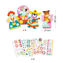 Afbeelding in Gallery-weergave laden, Djeco stickers strass voor de kleintjes Glanzend - DJ00091