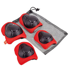 Afbeelding in Gallery-weergave laden, Hape Toys beschermingsset knieën en ellebogen set rood - E1086