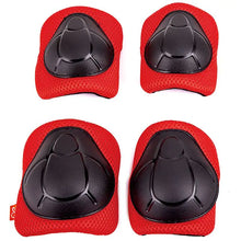 Afbeelding in Gallery-weergave laden, Hape Toys beschermingsset knieën en ellebogen set rood - E1086