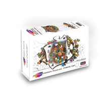 Afbeelding in Gallery-weergave laden, Eureka 2D Rainbow houten puzzel Piratenkat - 116 stukjes