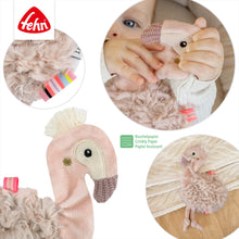 Afbeelding in Gallery-weergave laden, Fehn knisperdoekje doudou - Flamingo