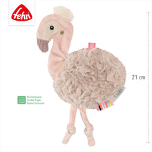 Afbeelding in Gallery-weergave laden, Fehn knisperdoekje doudou - Flamingo