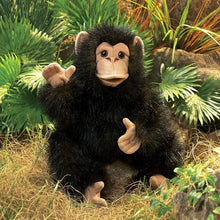 Afbeelding in Gallery-weergave laden, Folkmanis handpop Baby Chimpanzee aap