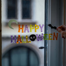 Afbeelding in Gallery-weergave laden, Legami Halloween - Set of Gel Window Stickers - Windo-Glow - Happy Halloween