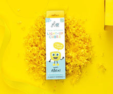 Afbeelding in Gallery-weergave laden, Glopals Light up cubes 4 stuks - Alex / Geel