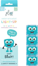 Afbeelding in Gallery-weergave laden, Glopals Light up cubes 4 stuks - Blair / Blauw