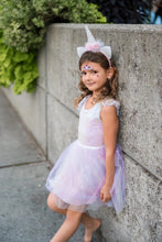 Afbeelding in Gallery-weergave laden, Geat Pretenders Dreamy Unicorn dress - eenhoorn jurk roze met hoofdband maat 3/4 jaar - 30723