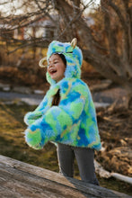 Afbeelding in Gallery-weergave laden, Great Pretenders Swampy Monster cape, maat 5/6 jaar - 54405