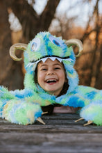 Afbeelding in Gallery-weergave laden, Great Pretenders Swampy Monster cape, maat 5/6 jaar - 54405