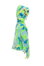 Afbeelding in Gallery-weergave laden, Great Pretenders Swampy Monster cape, maat 5/6 jaar - 54405