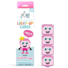 Afbeelding in Gallery-weergave laden, Glopals Light up cubes 4 stuks - Ida / Roze