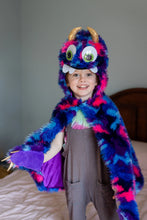 Afbeelding in Gallery-weergave laden, Great Pretenders Goober monster cape, maat 4-6 jaar