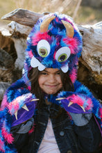 Afbeelding in Gallery-weergave laden, Great Pretenders Goober monster cape, maat 4-6 jaar